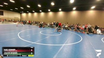 125 lbs Quarterfinal - Alec Sonnier, AllStar Wrestling Club vs Colton Bogner, Maverick Elite Wrestling Club