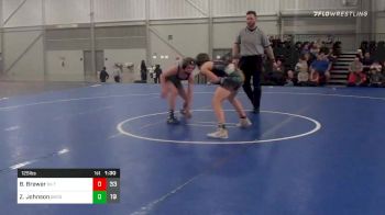 125 lbs Prelims - Brady Brewer, OK Takedown vs Zylan Johnson, Ghost Riders