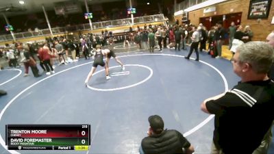 215 lbs Quarterfinal - David Foremaster, Rocky Mountain vs Trenton Moore, Cheney