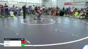 B-50 lbs Consi Of 4 - David Arens, OH vs Julian Mata, MI