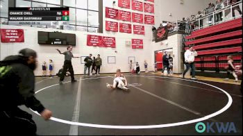 55 lbs Round Of 16 - Chance Chill, Perry Wrestling Academy vs Walker Gastineau, Standfast