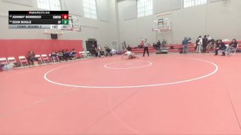 157 lbs Cons. Round 2 - Johnny Borrego, Kennewick vs Eoin Bogle, Deer Park