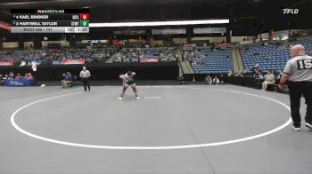141 lbs Cons. Semi - 2 Hartwell Taylor, Saint Mary vs 4 Kael Brisker, Southeastern