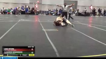 133 lbs Champ. Round 2 - Jake Nohre, Concordia-Moorhead vs Cameron Henderson, Campbellsville (Ky.)