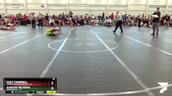 157 lbs Round 1 (8 Team) - Karson Milhoan, Barnesville vs Colt Campbell, Combat Athletics Black