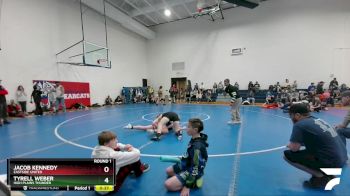 120 lbs Round 2 - Hayden Eardley, Wyoming Unattached vs Brogan Dykes, Torrington Wrestling Club