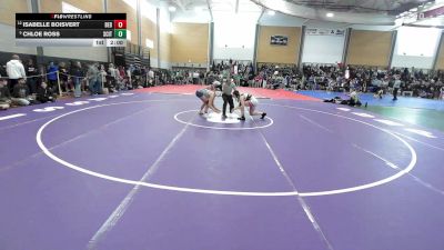 126 lbs Round Of 16 - Isabelle Boisvert, Bedford vs Chloe Ross, Scituate