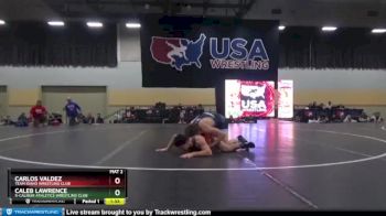 150 lbs Champ. Round 1 - Caleb Lawrence, X-Calibur Athletics Wrestling Club vs Carlos Valdez, Team Idaho Wrestling Club