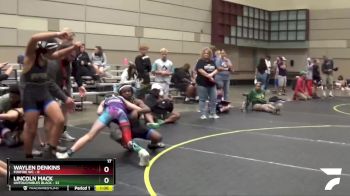 101 lbs Round 4 (6 Team) - Waylen Denkins, Foxfire WC vs Lincoln Mack, Untouchables Black