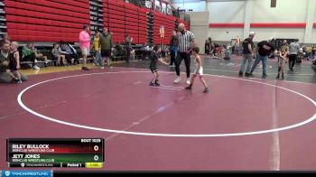 45 lbs Cons. Round 2 - Riley Bullock, Ironclad Wrestling Club vs Jett Jones, Ironclad Wrestling Club