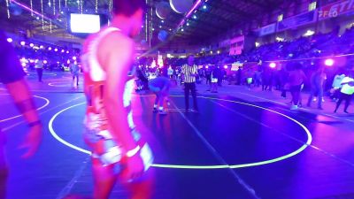 157 lbs Consi Of 16 #1 - Jayden Borrayo, 208 Badgers vs Jaxon Ayres, Nebraska Wrestling Training Center