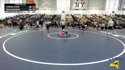54 lbs 3rd Place Match - Silas Bachman, Barker/Royhart Wrestling Club vs Conrad Fagan, Baldwinsville Wrestling Club
