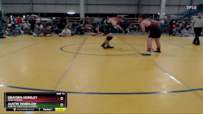 190 lbs Quarterfinal - Austin Wardlow, Sublime Wrestling Academy vs Drayden Horsley, Soda Psychos