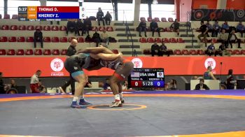 125 kg Rd 16 - Demetrius Thomas, USA vs Zelimkhan Khizriev, UWW