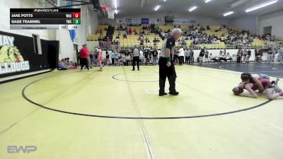 86-92 lbs Consolation - Jake Potts, Wagoner vs Gage Trammel, Tahlequah Wrestling Club
