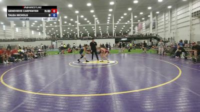 120 lbs Genevieve Carpenter, Pennsylvaniia Red vs Talea Nichols, Idaho