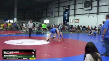 215 lbs Quarterfinals (8 Team) - Billy Hoelscher, 84 ATHLETES vs Rudy Wagner, GREAT NECK WRESTLING CLUB