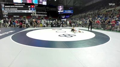 157 lbs Champ. Rd Of 32 - Jenier Soto Pastrana, UST vs Devin Johnson, WI