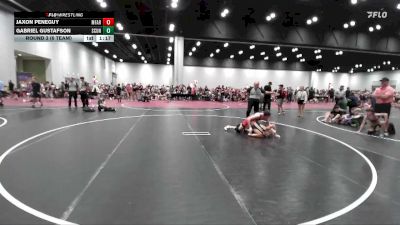 131 lbs Round 3 (6 Team) - Jaxon Peneguy, MF Army vs Gabriel Gustafson, SC United