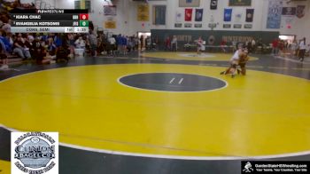 100 lbs Cons. Semi - Kiara Chac, Bound Brook HS vs Evangelia Kotsonis, JFK-Iselin