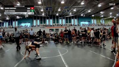 72 lbs Finals (8 Team) - Alex Strobl, Cocoa Beach WC vs Owen Seifert, Team Barracuda