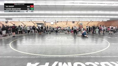 285 lbs Quarterfinal - Eli Daggy, Oneonta vs Jaydin Benscoter, Dallas