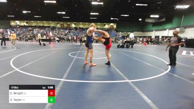 175 lbs Round Of 128 - Costen Wright, GA vs Zachary Taylor, MI