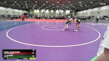 190 lbs Cons. Round 3 - Steel Schomaker, Valley Center HS vs Tj Shanks, Staley