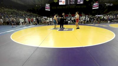 215 lbs Cons 8 #1 - Aiden Hennings, IL vs Noah Larios, CA