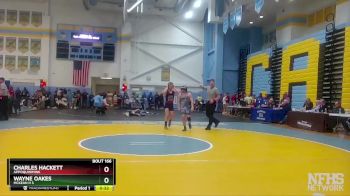 144 lbs Cons. Round 1 - Charles Hackett, Appoquinimink vs Wayne Oakes, McKean H S