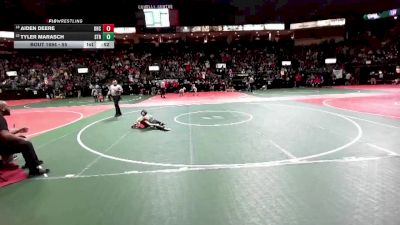 55 lbs Cons. Round 4 - Aiden Deere, OHCA vs Tyler Marasch, STR1