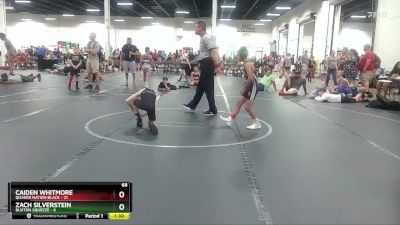 68 lbs Round 5 (6 Team) - Zach Silverstein, Buxton Squeeze vs Caiden Whitmore, Quaker Nation Black