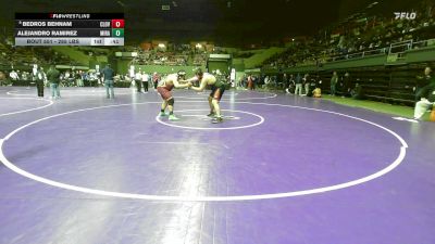285 lbs Consi Of 16 #2 - Bedros Behnam, Clovis West vs Alejandro Ramirez, Mira Monte