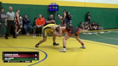 150 lbs Cons. Round 2 - Andrew Rohr, Washington (Massillon) vs Ian Grime, ARCHBOLD