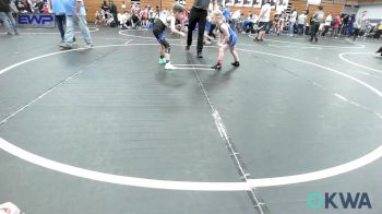 60 lbs Quarterfinal - Baylee Holzbaugh, Team Guthrie Wrestling vs Jaxson Weldon, Noble Takedown Club