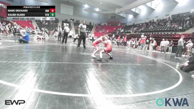 64 lbs Consi Of 4 - Hank Deckard, Raw Wrestling Club vs Kaleb Olsen, Fitness Fight Factory Wrestling Club