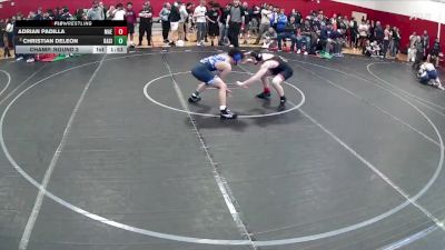 126 lbs Champ. Round 2 - Adrian Padilla, Mater Academy East vs Christian Deleon, Basic