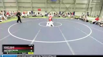 220 lbs Round 2 (8 Team) - Wyatt Miles, Wisconsin Blue vs Matthew Dillon, Georgia Red