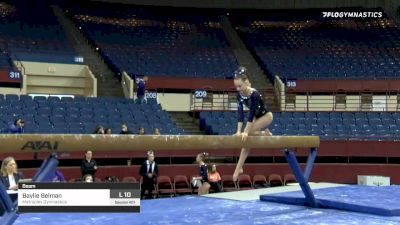 Baylie Belman - Beam, Metroplex Gymnastics - 2020 Metroplex Challenge