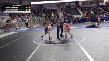 60 lbs Cons. Round 3 - Ryken Stephens, Abilene vs Charlotte Hurt, Pittsburg
