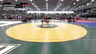 113 lbs Consi Of 32 #1 - Ian Keller, LA vs Jake Glaser, ND