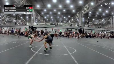 165 lbs Round 3 (8 Team) - Troy Greaney, New England Gold vs Isiah Johnson, EsteBuilt Patriots