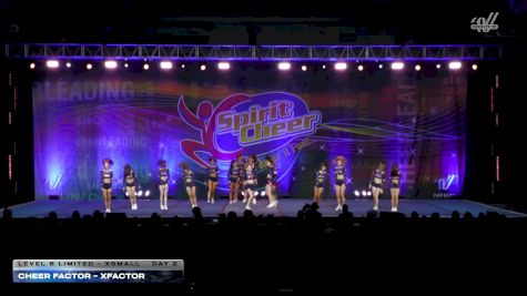 Cheer Factor - X-Factor [2026 L6 Limited - XSmall Day 2] 2026 Spirit Cheer Grand Nationals