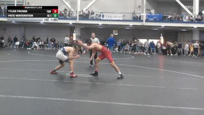 165 lbs Consi Of 32 #2 - Tyler Fromm, F&M - UnAttached vs Pete Winterstein, NC State