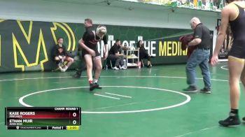 150 lbs Champ. Round 1 - Ethan Muir, Avon Ohio vs Kase Rogers, Firelands