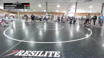 70 lbs Consolation - Noah Almedina, Dickson City vs Micah Wertz, Milton