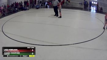 25 lbs 7th Place Match - Xaiden Crawford, Nebraska vs Jase Hobelman, Palmyra Youth Wrestling