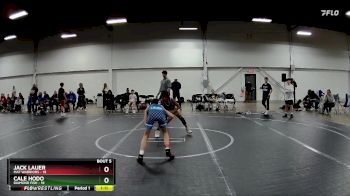 80 lbs Round 3 (4 Team) - Jack Lauer, Mat Warriors vs Cale Hodo, Diamond Fish