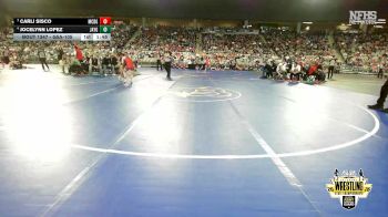 G5A-105 lbs Semifinal - Carli Sisco, MCLOUD (Girls) vs Jocelynn Lopez, JAY (Girls)
