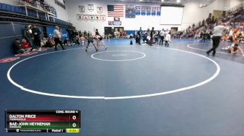 132 lbs Cons. Round 4 - Dalton Price, Thermopolis vs Bae-John Heyneman, Sheridan